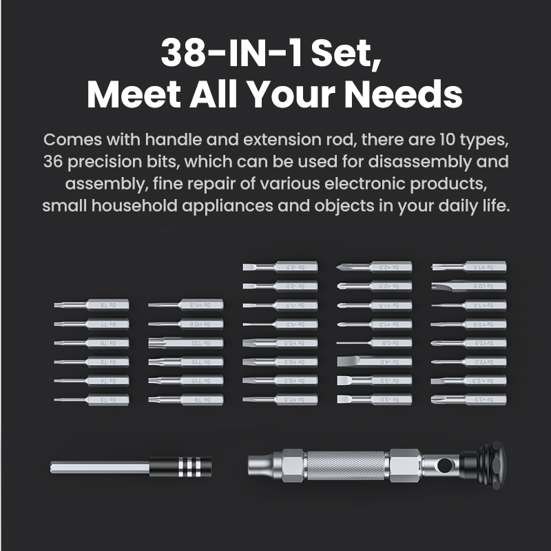 UGREEN 38-in-1 Precision Screw - Micro Screwdriver Kit recensione e prezzo