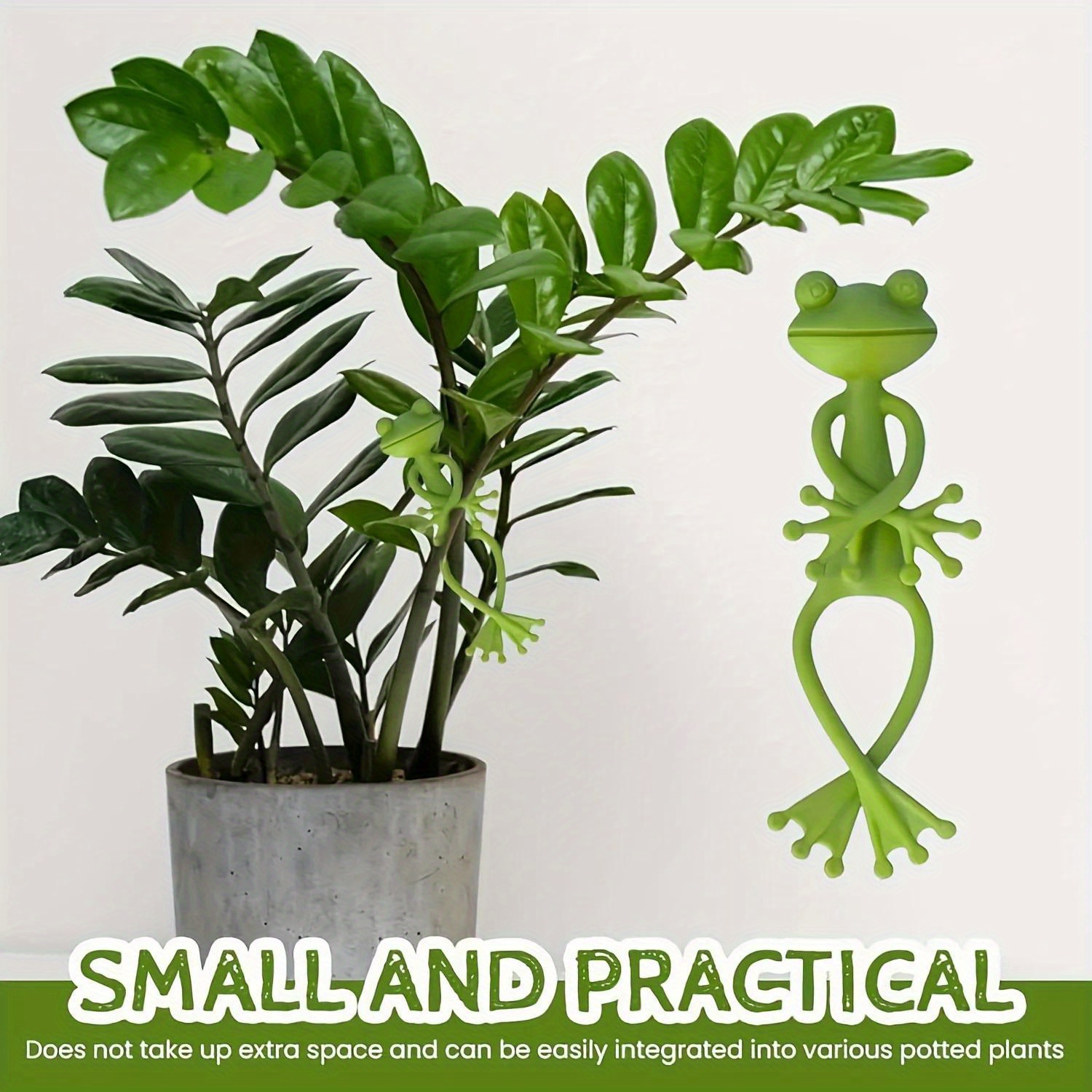 6pcs Frog Shaped Plant Tie Reu - Gear Tie Reusable recensione e prezzo
