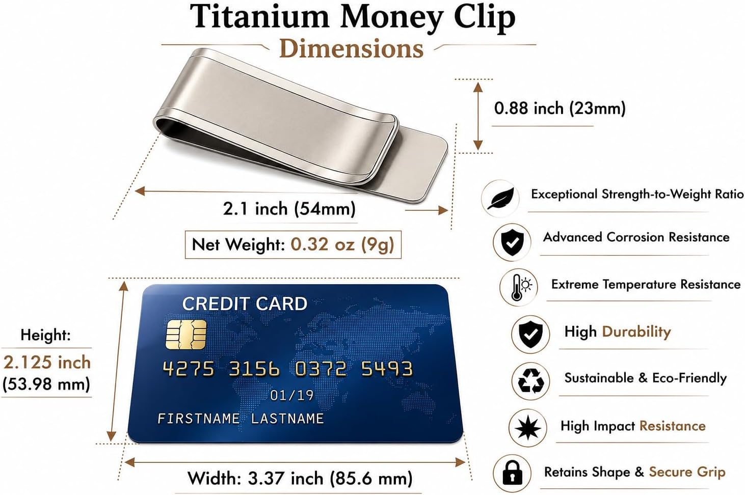 Titanium Money Clip Wallet For - Wallet Slim Titanium recensione e prezzo