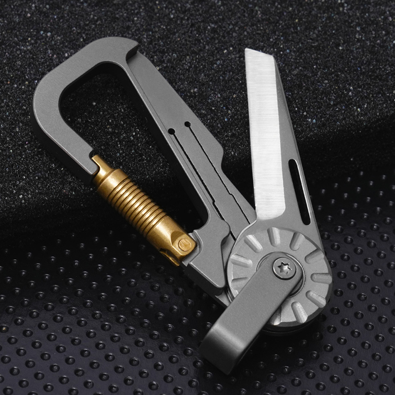 Titanium Alloy EDC Keychain Wi - Edc Car Carry recensione e prezzo