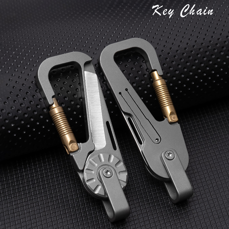 Titanium Alloy EDC Keychain Wi - Edc Car Carry recensione e prezzo
