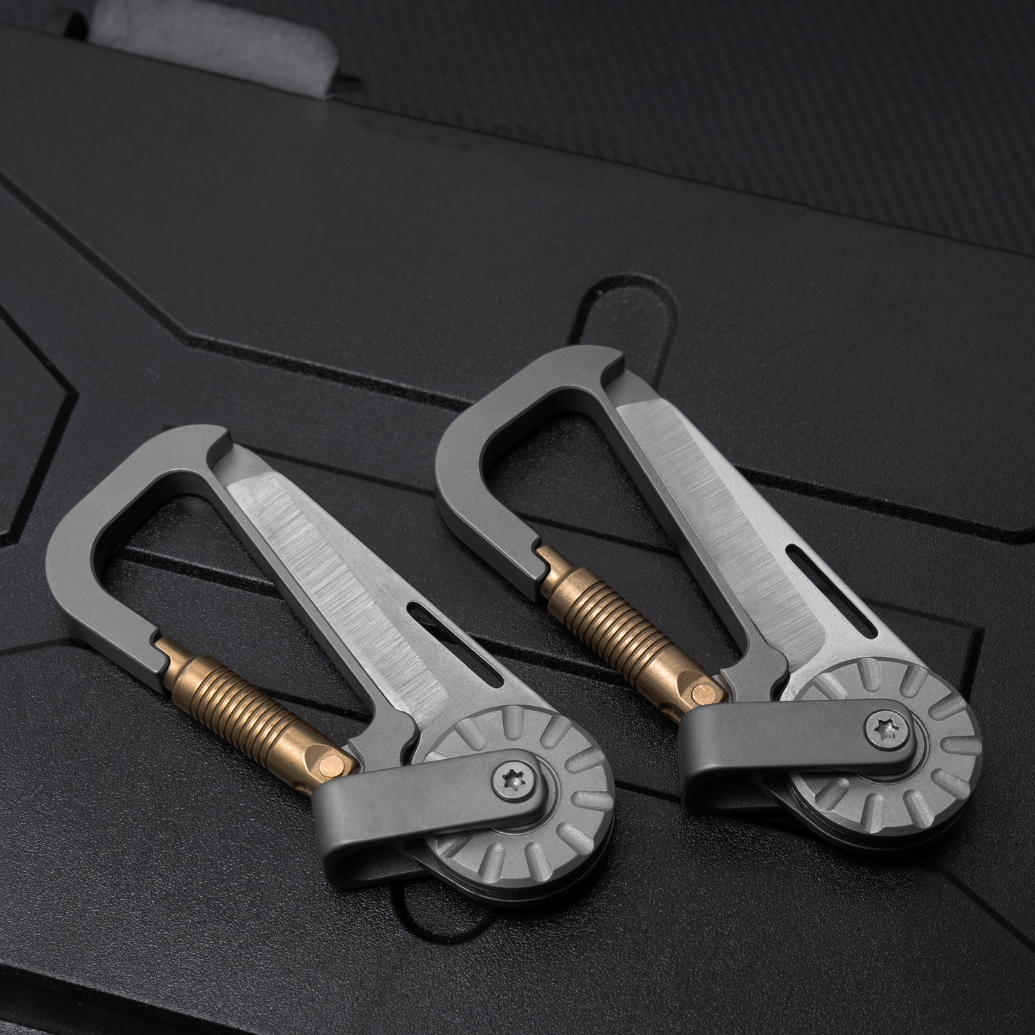Titanium Alloy EDC Keychain Wi - Edc Car Carry recensione e prezzo