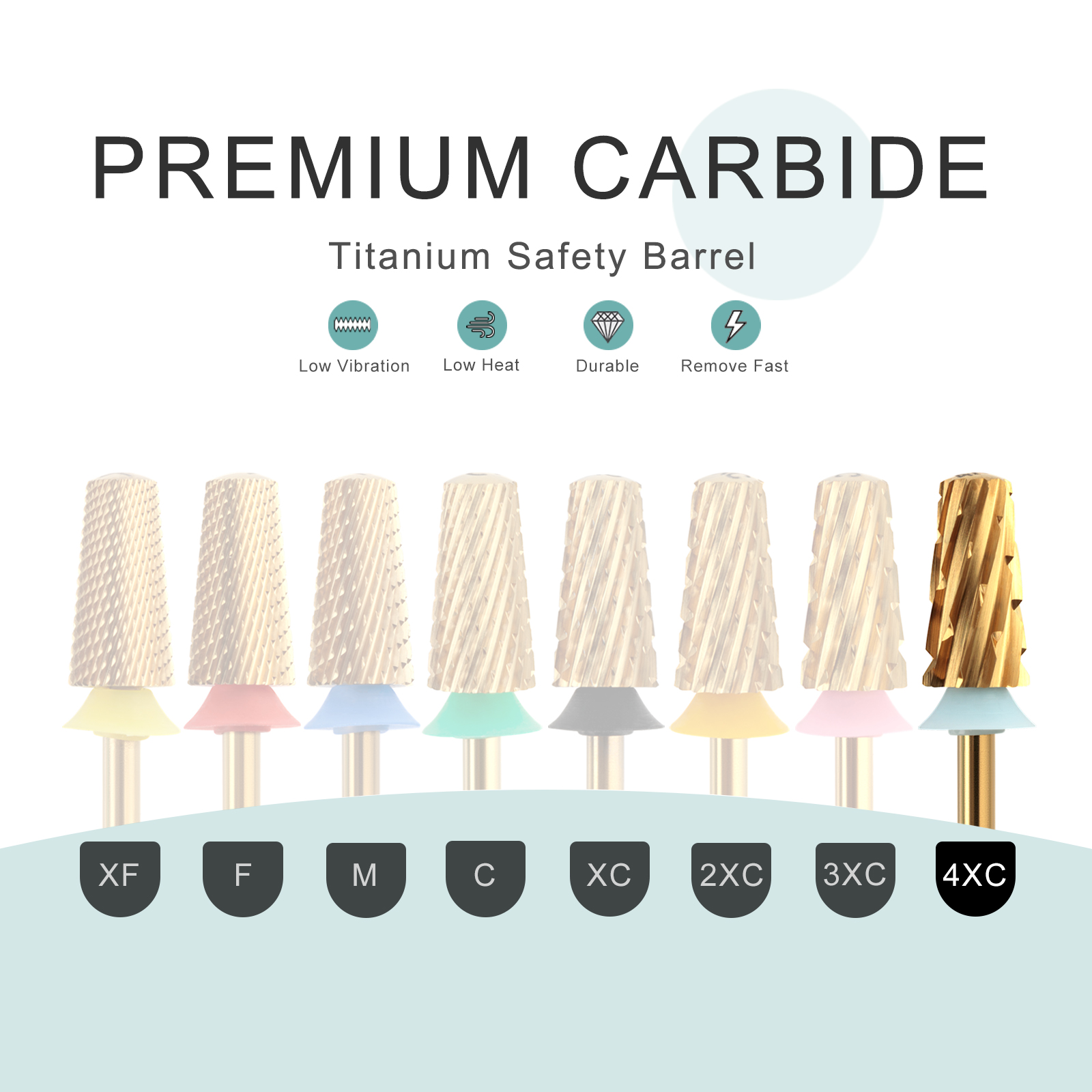 HYTOOS 4XC Titanium Tapered Na - Nail File Titanium recensione e prezzo