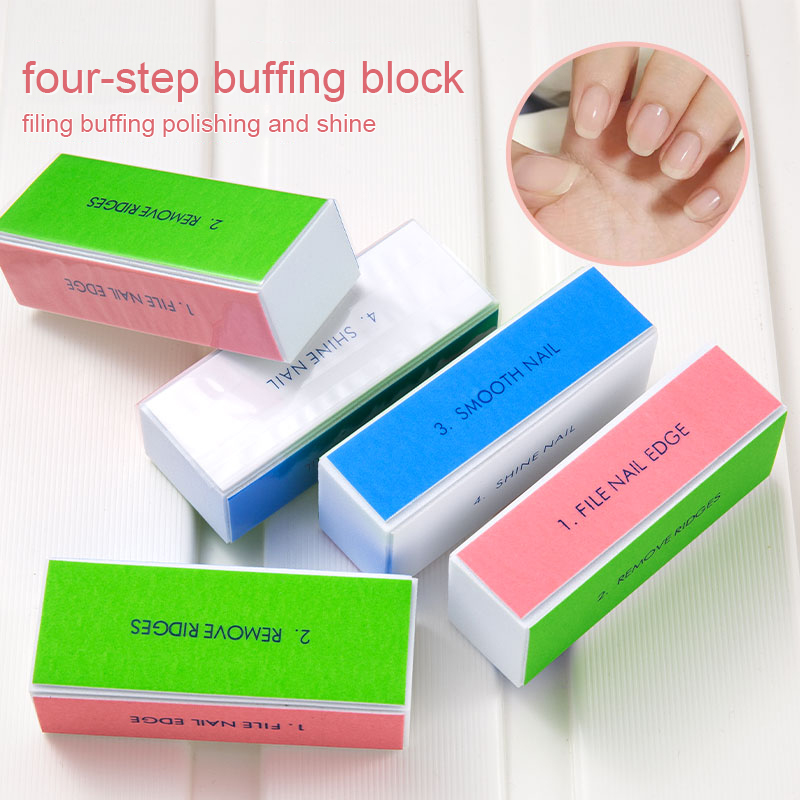 5/10pcs Nail Buffer Block 4 St - Nail File Titanium recensione e prezzo