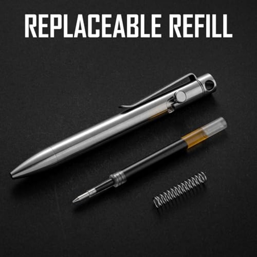 Bolt Action EDC Pen with Clip  - Edc Carry Pen recensione e prezzo