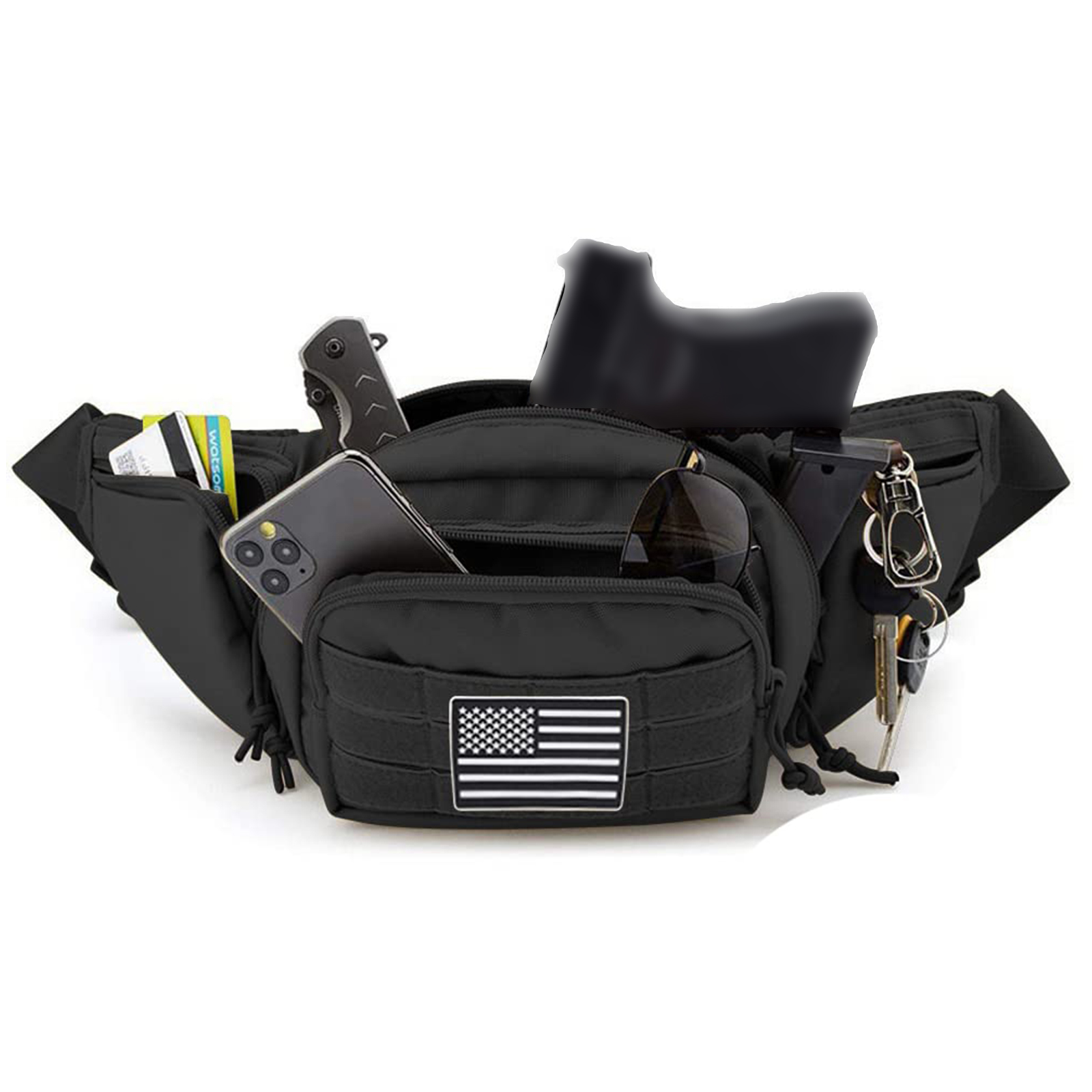 Tactical Fanny Pack Gun Holste - Edc Carry Gun recensione e prezzo
