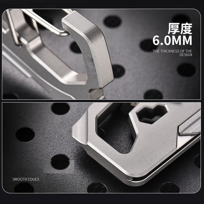 Aluminum Alloy Key Chain Detac - Multitool Credit Card recensione e prezzo