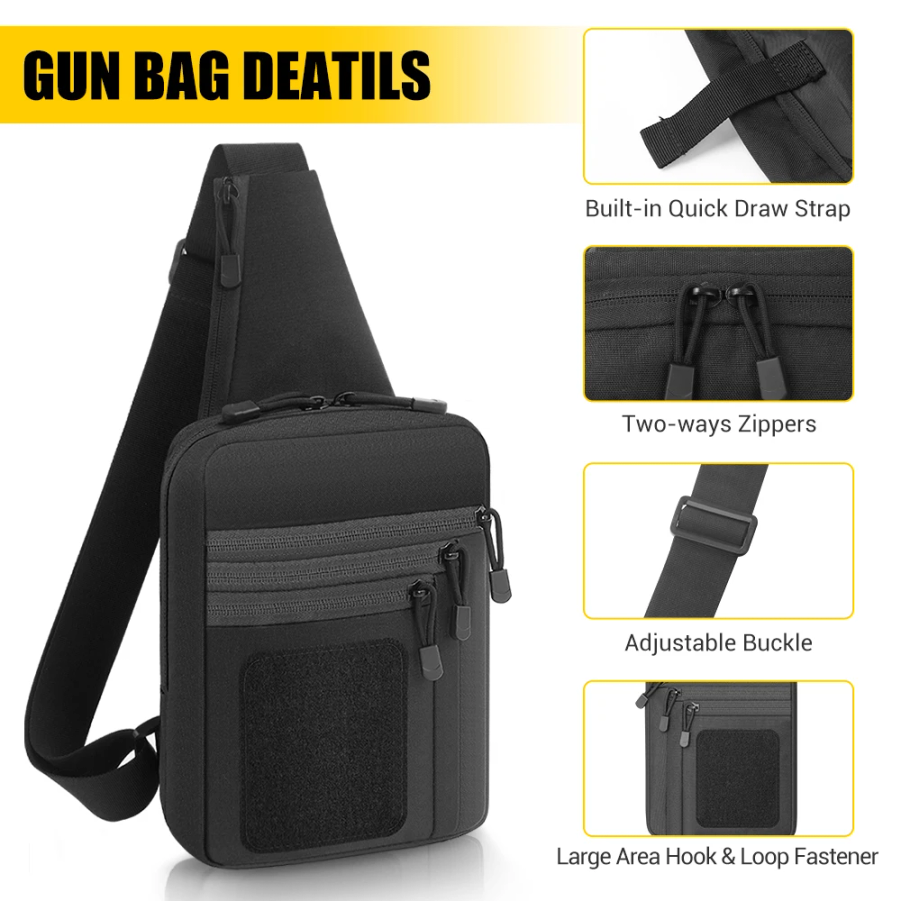 CAOX Tactical Pistol Gun Bag C - Edc Carry Gun recensione e prezzo