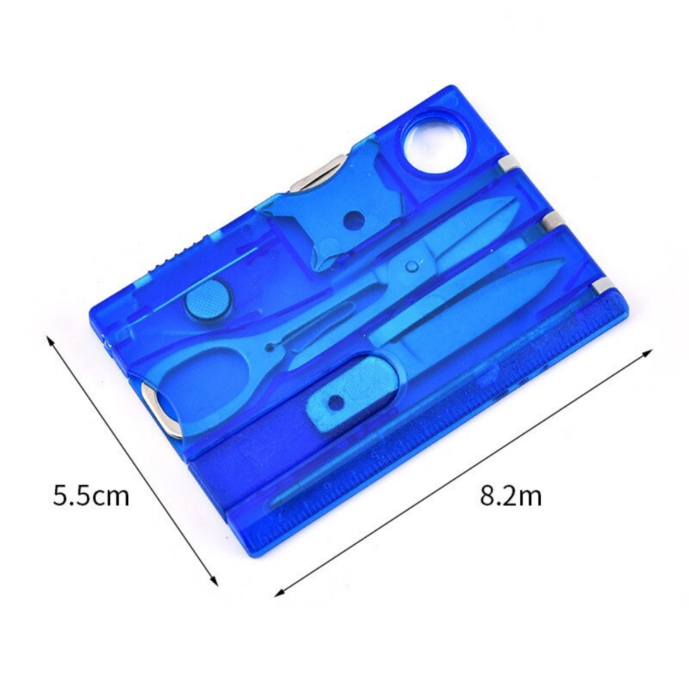 12 In 1 Pocket Credit Card Cam - Multitool Credit Card recensione e prezzo