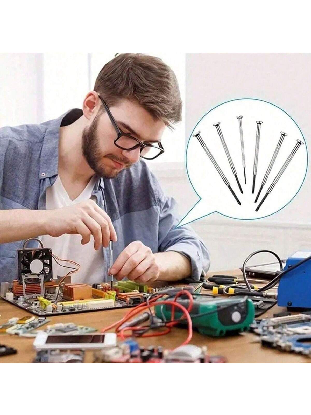 6pcs screwdriver set, eyewear  - Micro Screwdriver Kit recensione e prezzo