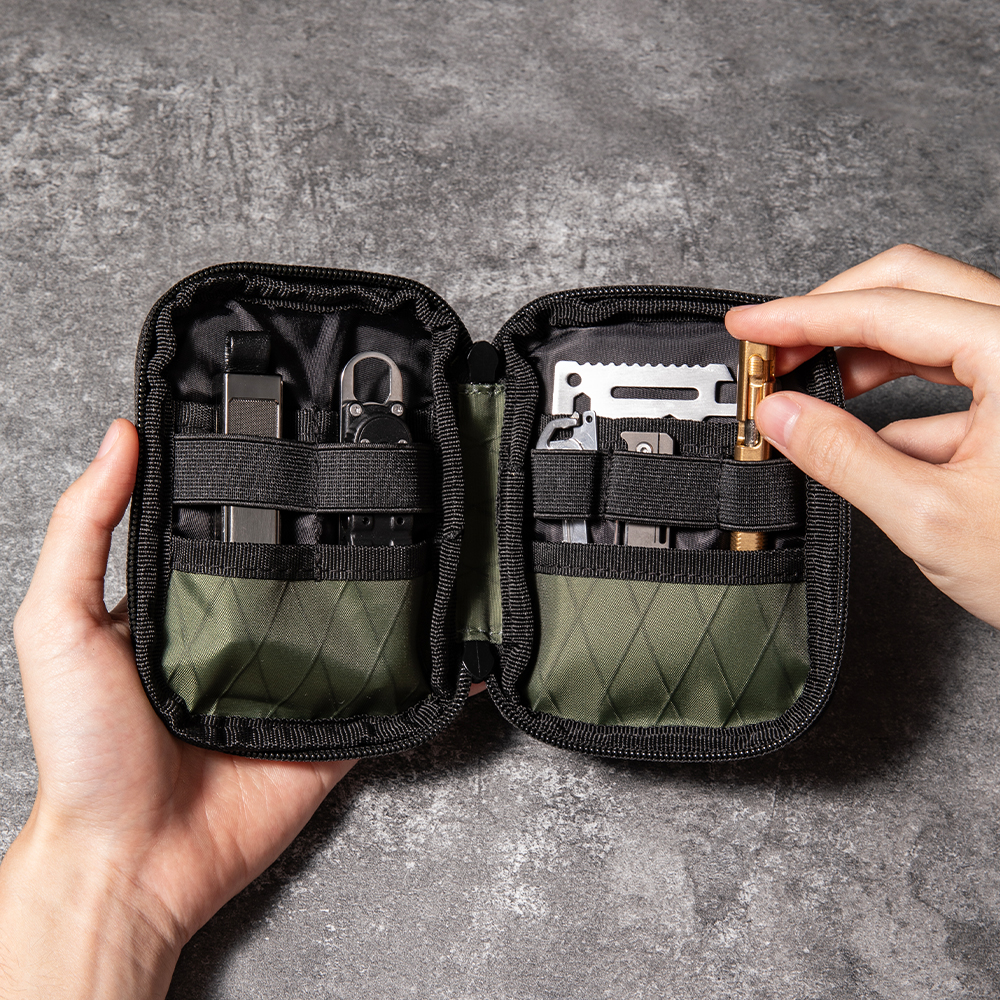 Small EDC Wallet Pouch EDC Poc - Edc Carry Card recensione e prezzo